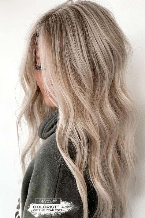 Long Blonde, Long Blonde Hair, Blonde Balayage, Wavy Hair, Balayage, Blonde Hair, A Woman, Blonde, Hair