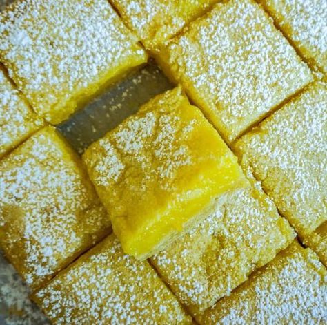 Chewy Lemon Bars, Mochi Bars, Mochi Cookie Recipe, Lemon Mochi, Tasty Pastry, Pastry Kitchen, Mochi Cake, Mochi Recipe, Tart Dough