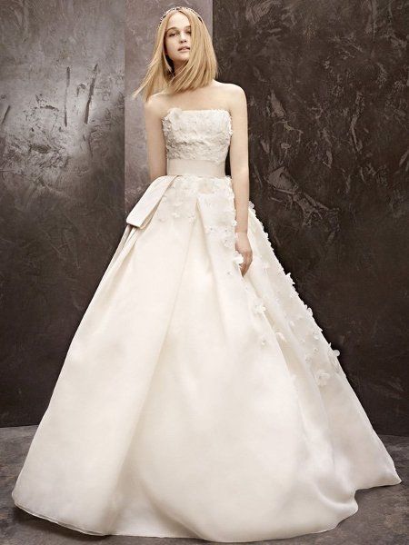 White by Vera Wang, Wedding Dresses Photos by David's Bridal Vera Wang Bridal Gown, Vera Wang Bridal, Organza Gown, Wedding Dress 2013, Vera Wang Wedding, Organza Gowns, Wedding Dresses Vera Wang, White By Vera Wang, Wedding Dresses Photos