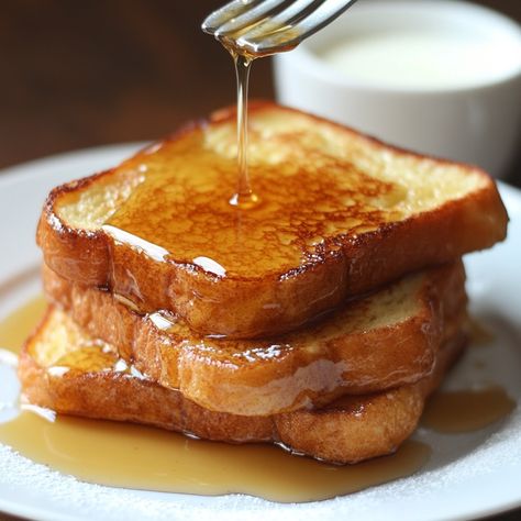 🍞 "Make breakfast extra special with the Best French Toast Ever—crispy, golden, and perfectly sweet!" 🥞🍯 #FrenchToast #BreakfastGoals Best French Toast Ever Ingredients: Thick-cut bread slices (4) Large eggs (2) Whole milk (½ cup) Vanilla extract (1 tsp) Ground cinnamon (½ tsp) Salt (pinch) Butter (2 tbsp) Maple syrup (for serving) Instructions: In a bowl, whisk together eggs, milk, vanilla extract, cinnamon, and salt. Heat a skillet over medium heat and add butter. Dip each bread slice i... French Toast Aesthetic, Toast Aesthetic, The Best French Toast, French Toast Waffles, Best French Toast, Instagram Recipes, French Toast Breakfast, Make Breakfast, Random Aesthetics