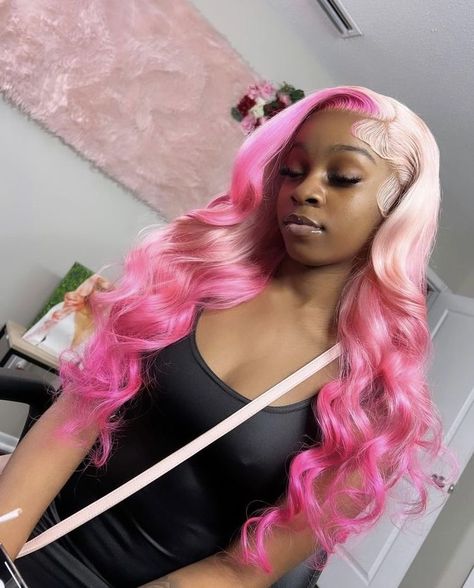 Color Hairstyles, Cutest Babies, Frontal Wig Hairstyles, Wig Ideas, Stylish Hairstyles, Quick Weave Hairstyles, Hairstyle Inspo, Frontal Hairstyles, Pretty Hair Color