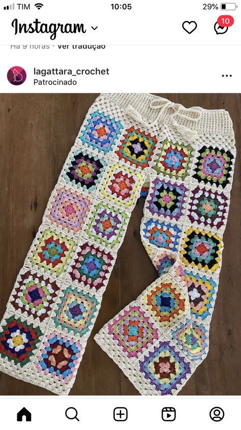 Crochet Sweatpants, Crochet Trousers, Crochet Pants Pattern, Crochet Bolero Pattern, Crochet Bottoms, Crochet Pants, Crochet Skirts, Crochet Bolero, Tapestry Crochet Patterns