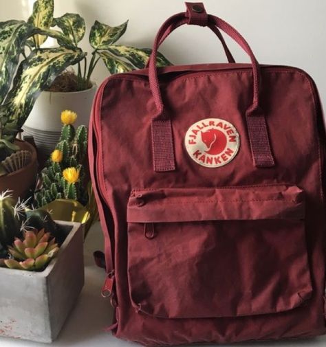 $139.99 / Fjällräven Kånken Fjällräven Kånken, Aesthetic Backpack, Things I Need To Buy, Color Pallete, Red Backpack, Bag Suitcase, Cute Backpacks, Pretty Bags, Hipster Fashion