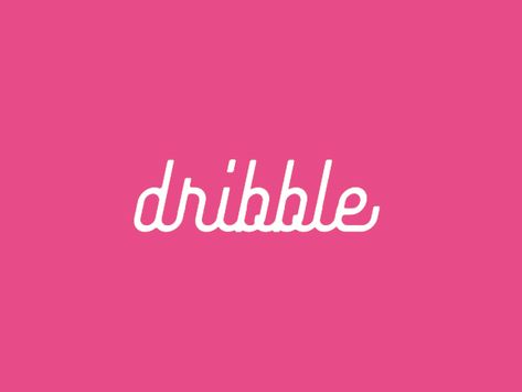 Dribble by Fusena Type #lettering #calligraphy #logo #brand #commision #freelancer #freelance Hand Lettering Logo, Calligraphy Logo, Lettering Calligraphy, Lettering Logo, Graphic Design Branding, Letter Logo, Graphic Design Logo, Design Branding, Creative Professional