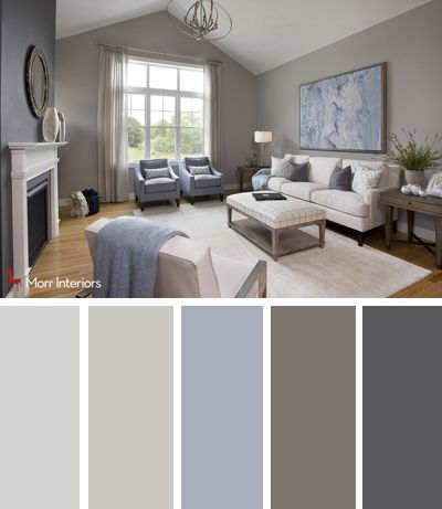 Morr Interiors Dorset Park Interior Design Palette #interiordesign #design #livingroom #blue #grey Blue Interior Design Palette, Living Room Colour Design, Kitchen Palette, Interior Design Minimalist, Living Room Color Schemes, Design Palette, Room Paint Colors, Room Color Schemes, Room Color