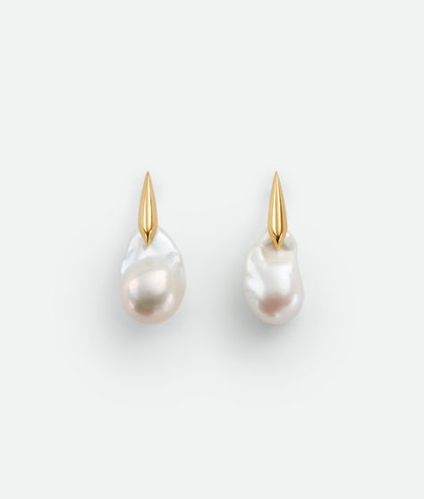 Women's New Arrivals | Bottega Veneta® US Bottega Veneta Jewelry, Large Pearl Earrings, Pearl Pin, Water Pearls, Eyewear Womens, Large Earrings, White Shop, Card Wallet, Bottega Veneta