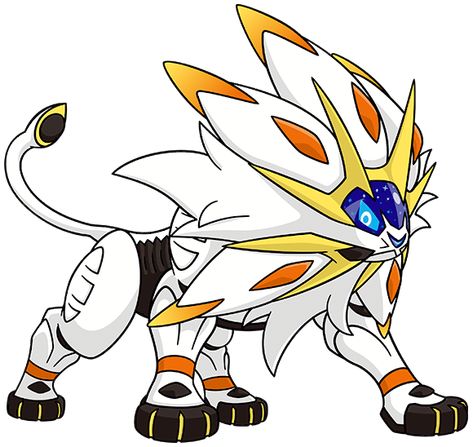 Pokemon Solgaleo, Pokemon Wiki, Solgaleo Pokemon, Yellow Claw, Mythical Pokemon, Mega Pokemon, Oc Pokemon, Pokemon Alola, Pokemon Pokedex