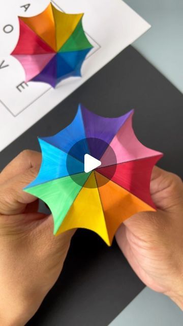 192K likes, 322 comments - rj_videoo su March 4, 2024: "Umbrella ☂️👍❤️
.
.
.
.
.
.
.
#trending 
#viral
#art 
#artwork 
#umbrella
#homemade 
#crafts". Umbrella Craft, Sunday School Crafts For Kids, Ribbon Crafts Diy, Paper Umbrellas, Preschool Arts And Crafts, Easy Paper Crafts Diy, Paper Flower Crafts, Art And Craft Videos, Origami Crafts Diy