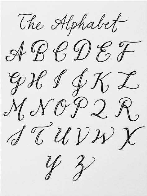 and my biggest muse: the alphabet! there are an infinite number of ways to write out these letters and convey any feeling or meaning you'd like through the words themselves as well as the style they are written in. #inspirationRx #muse Letras Cool, Tattoo Fonts Cursive, Fancy Writing, Writing Fonts, Cursive Alphabet, Alfabet Letters, Font Alphabet, Hand Lettering Fonts, Hand Lettering Alphabet