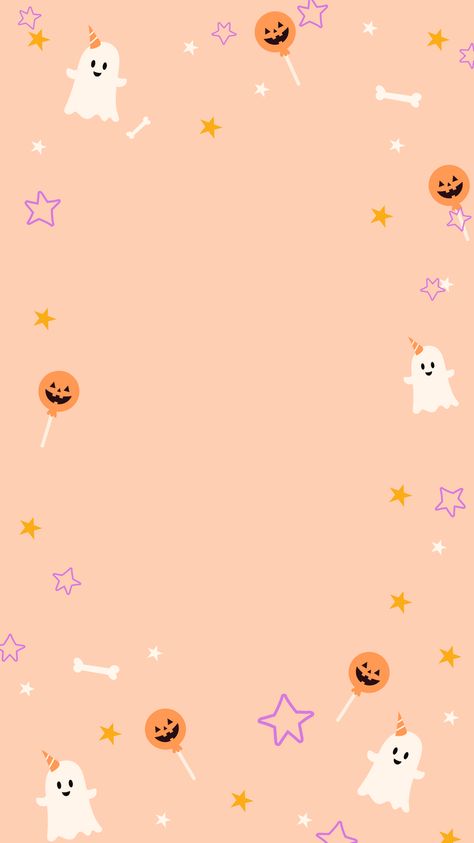 Spooky season halloween wallpaper/background for intsagram or other social media sites! Follow for more designs like this :) #halloween #spookyszn #candy #ghost Halloween Instagram Story Background, Happy Halloween Instagram Story, Halloween Ghost Background, Fall Instagram Story Background, Halloween Instagram Story Template, Halloween Templates Instagram, Halloween Stories Instagram, Halloween Insta Story, Halloween Creche