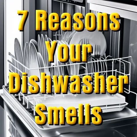 Clean Smelly Dishwasher, Deodorize Dishwasher, How To Clean A Smelly Dishwasher, Smelly Dishwasher Cleaning, How To Sanitize Dishwasher, How To Clean My Dishwasher, How To Get Smell Out Of Dishwasher, Smelly Dishwasher, How To Clean A Dishwasher That Smells