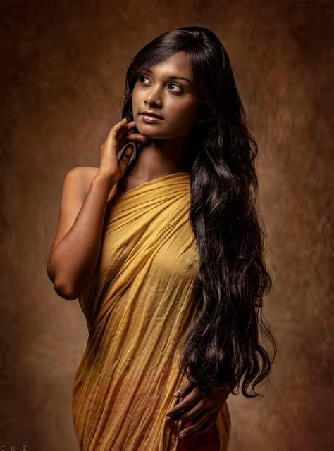 Dark Skin Indian Woman, Black Indian Women, Photography Female, Without Bra, Dark Skin Beauty, Indian Woman, Amazing Hair, Dark Skin Women, American Beauty