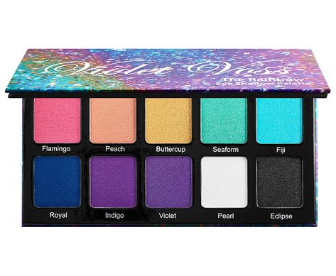 Violet Voss The Rainbow Eyeshadow Palette for Spring 2018 How To Do Eyeshadow, Eye Makeup Wedding, Palette Spring, Rainbow Eyeshadow, Beginner Makeup Tips, Dove Beauty, Rainbow Palette, Beginner Makeup, Violet Voss