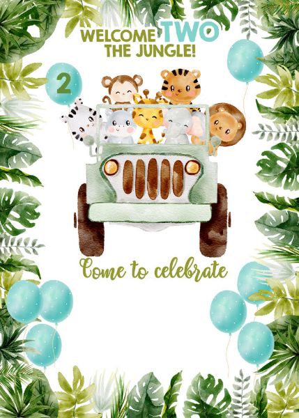 Create your own Invitation | Zazzle Jeep Birthday, Cow Baby Shower Invitations, Jungle Birthday Invitations, Safari Jeep, Cow Baby Showers, Jungle Birthday, Boy Birthday Invitations, Welcome To The Jungle