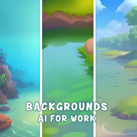 Mobile Game Background, Zen Background, 2d Game Background, Painted Landscapes, Game Background Art, Spring Background, Game Background, Casual Game, Ui Inspiration