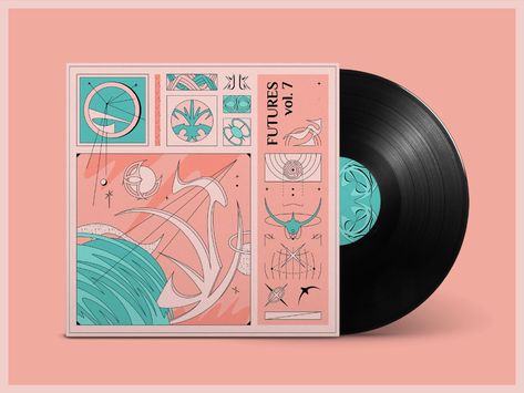 Album Jacket Design, Cd Album Covers, Cd Cover Design, Album Sleeves, Cd Design, Vinyl Records Covers, Music Illustration, Album Art Design, Lp Cover