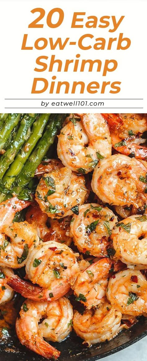 Shrimp Dinners, Low Carb Shrimp, Low Carb Shrimp Recipes, Keto Shrimp Recipes, Healthy Low Carb Dinners, Dinners Recipes, Shrimp Recipes Healthy, Shrimp Dinner, Keto Dinners