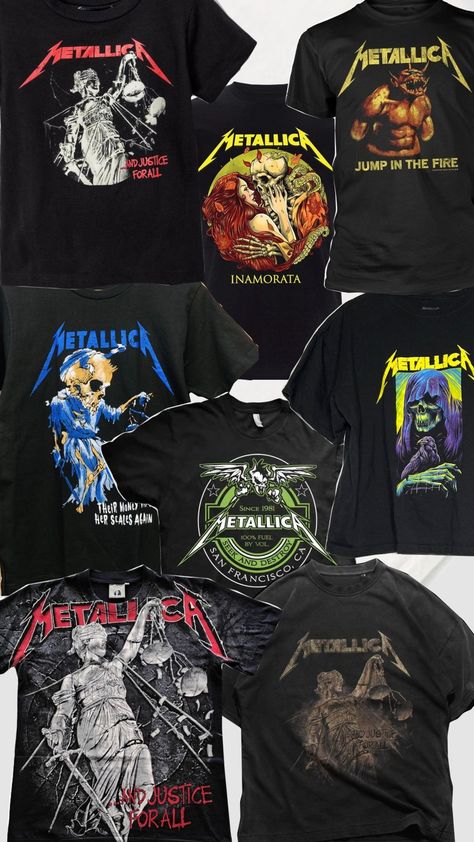 Metallica Metallica Shirts, Metallica Shirt, Band Tees, Metallica, Band, T Shirt, Quick Saves