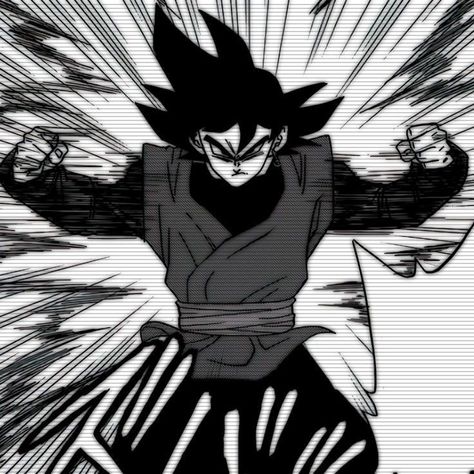 Goku Black Manga, Goku Black Icon, Black Manga, Goku Manga, Dbz Manga, Black Goku, Dragon Ball Painting, Bleach Anime Art, Dragon Ball Art Goku