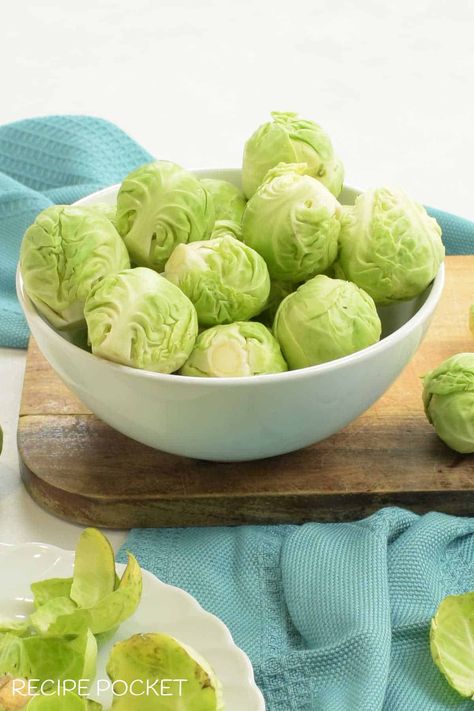 How To Prepare Brussel Sprouts For Cooking 1 How To Prepare Brussel Sprouts, Boiled Brussel Sprouts, Preparing Brussel Sprouts, Steamed Brussel Sprouts, Freezing Brussel Sprouts, Cooking Brussel Sprouts, Sprout Recipes, Brussels Sprouts Recipe, Roasted Brussel Sprouts