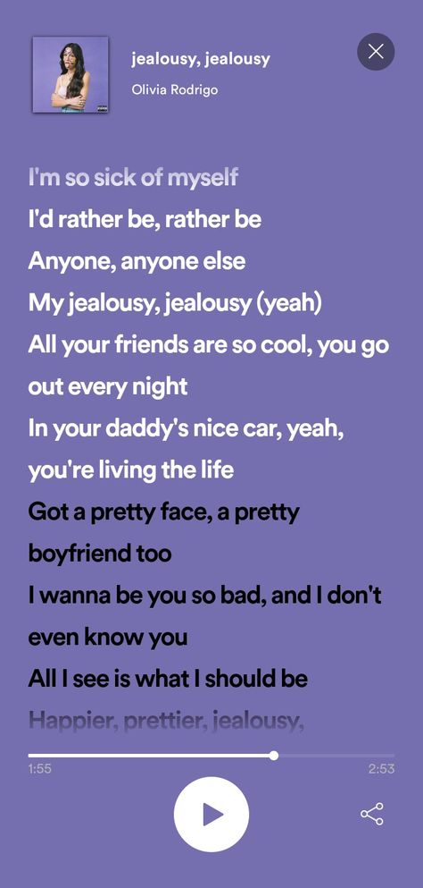 jealousy, jealousy Jealousy Jealousy Lyrics, Jealousy Jealousy, Spotify Lyrics, True Beauty, The Song, Pretty Face, Song Lyrics, Cool Cars, Knowing You