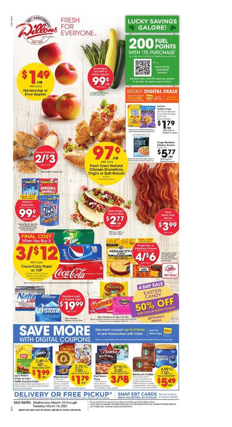 Dillons Weekly Ad Valid Apr 14 – Apr 20, 2021 Sneak Peek Preview Check more at https://www.olcatalog.com/grocery/dillons-weekly-ad.html Weekly Ads, Chicken Drumsticks, Sneak Peek, Chips