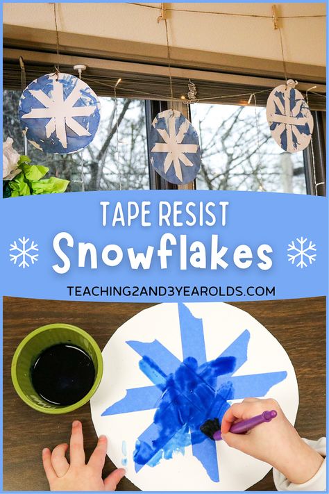 Ice Crafts, Ice Theme, Watercolor Snowflake, Winter Activities For Toddlers, Snowflake Art, Snow Crafts, Winter Crafts Preschool, Snowflakes Art, Winter Activities Preschool