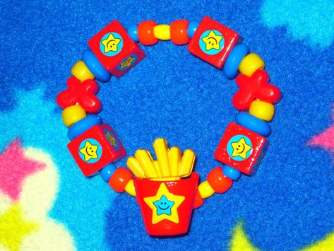 Flapjack Clowncore Kandi, Kidcore Kandi, Kidcore Accessories, Kidcore Fashion, Kandi Inspo, Diy Kandi Bracelets, Diy Kandi, Kidcore Aesthetic, Kandi Ideas