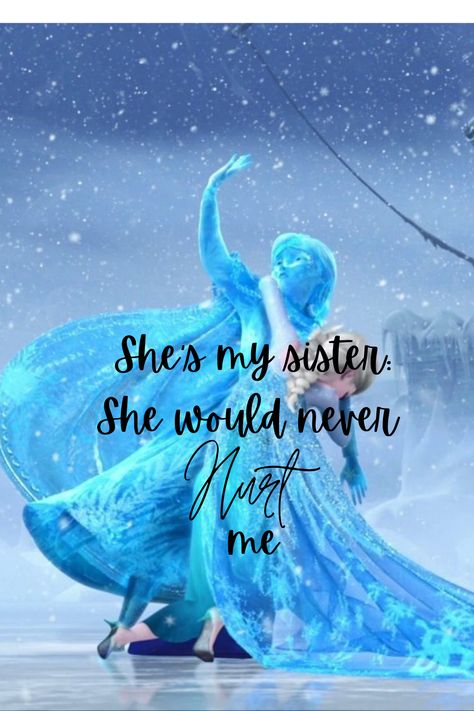 Frozen Sister Quotes, Disney Poems, Elsa Quotes, Moon And Star Quotes, Sister Wallpaper, Cute Disney Quotes, Love Your Sister, Sister Love Quotes, Frozen Fan Art