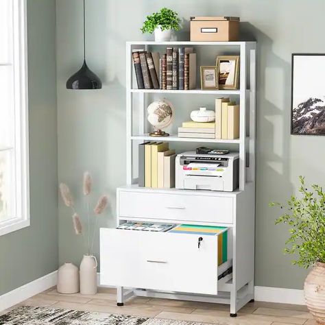 File Cabinet with 2 Drawer,Filing Cabinet Printer Stand, Bookshelves with Drawers - Bed Bath & Beyond - 33789342 Office Necessities, Ikea Bookcase, 2 Drawer File Cabinet, Drawer Filing Cabinet, File Drawer, Office Storage Cabinets, Printer Stand, File Cabinets, Open Bookcase