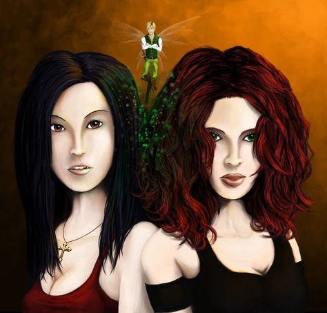 Rachel Ivy and Jenks by Juls23 by juls23.deviantart.com The Hollows Series, Rachel Morgan, Fictional Places, Magic Sand, The Hallow, Paranormal Romance Books, Book Fanart, Hollow Art, The Hollow