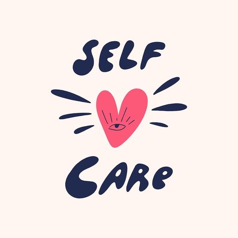 Vector self-care motivational encouragin... | Premium Vector #Freepik #vector #positive-vibes #self-help #self-love #life-quotes Self Care Clipart, Vector Photo, Self Esteem, Positive Vibes, Love Life, Self Help, Premium Vector, Graphic Resources, Self Care