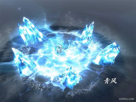 Ice Powers Magic Fantasy Art, Ice Magic Concept Art, Ice Spikes Drawing, Ice Element Aesthetic, Ice Magic Fantasy Art, Anime Ice Powers, Ice Powers Aesthetic, Crystal Powers Magic, Ice Magic Art