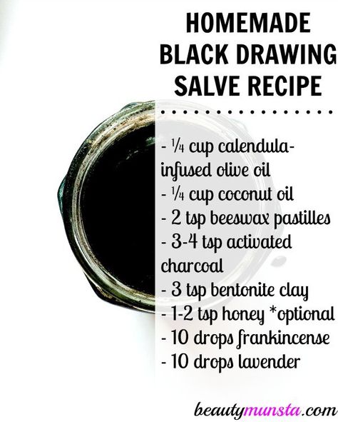 Ingredients needed to make this black drawing salve warts and splinters Health Drawing, Black Drawing Salve, Drawing Salve, Salve Recipes, Black Drawing, Natural Healing Remedies, Diy Remedies, Natural Therapy, Homemade Remedies