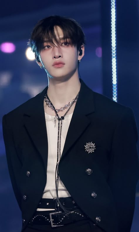 Christopher Bangchan, Bang Chan Stray Kids, Stray Kids Outfits, Christopher Chan, Smile Icon, Baby Bangs, Christopher Bang, Chan Lee, Stray Kids Chan