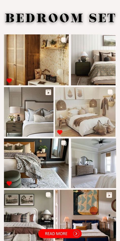 Craft a unique bedroom with our creative set layouts. From space-saving queen beds to expansive king setups, our furniture arrangements offer innovative ideas to maximize style and comfort in your sleeping quarters Traditional Bedroom Sets, Bedroom Sets Furniture Queen, Bedroom Set Designs, Classic Dressers, Furniture Design Ideas, Bedroom Design Trends, Sleeping Quarters, Unique Bedroom, Creative Bedroom