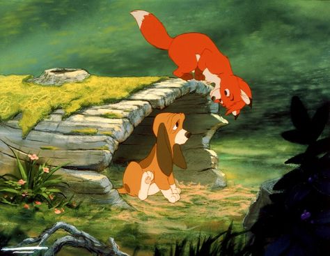 Pictures & Photos from The Fox and the Hound - huhuhu:( Best Kid Movies, Old Disney Movies, Animation Disney, Dog Movies, The Hound, Film Disney, Kids' Movies, Disney Favorites, Art Disney