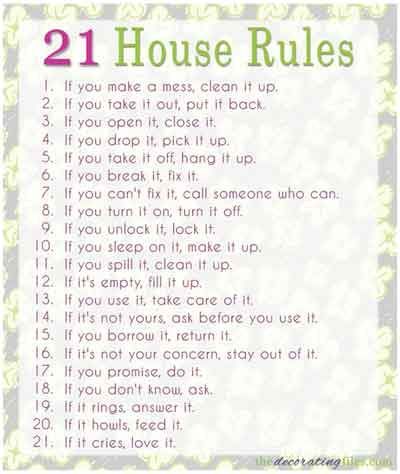 great ideas for your family house rules Family House Rules, Uppfostra Barn, Parenting Rules, Rules For Kids, Quotes Family, Education Positive, Family Rules, Smart Parenting, Chores For Kids