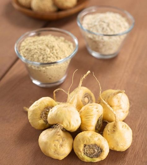 8 Benefits Of Maca Root Powder + Nutrition (And Potential Side Effects) Maca Powder Recipe, Maca Powder Benefits, Smoothie Boosters, Maca Benefits, Eat For Energy, Maca Root Powder, Maca Powder, Maca Root, Morning Smoothie