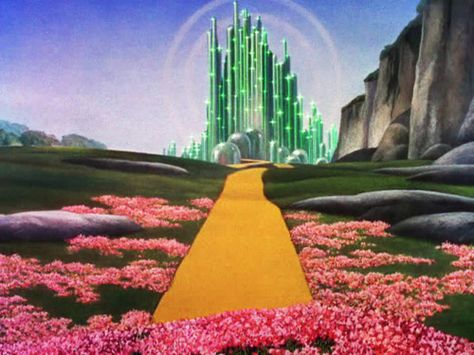 the emerald city and all things oz Wizard Of Oz Pictures, Wizard Of Oz 1939, Septième Art, Land Of Oz, The Wonderful Wizard Of Oz, The Good Witch, Yellow Brick Road, Poppy Field, Emerald City