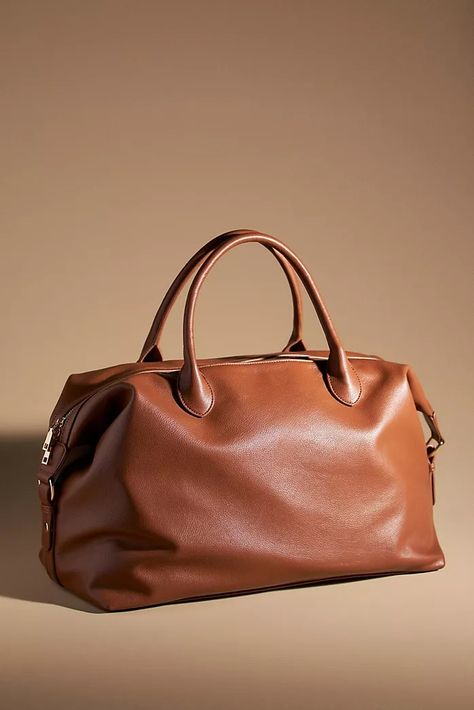 Women's Bags - Handbags, Purses & More | Anthropologie Vacation Essentials, Trendy Purses, Leather Weekender Bag, Leather Weekender, Bag Women Fashion, Leather Travel Bag, Perfect Handbag, Travel Bags For Women, Stylish Handbags