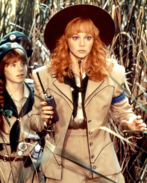 BEST: Phyllis Nefler (Shelley Long) and Hannah Nefler (Jenny Lewis) in Troop Beverly Hills Redhead Costumes, Phyllis Nefler, Tim Burton Movies, Redhead Costume, Shelley Long, Movie Wardrobe, Troop Beverly Hills, Perfect Bangs, Jenny Lewis