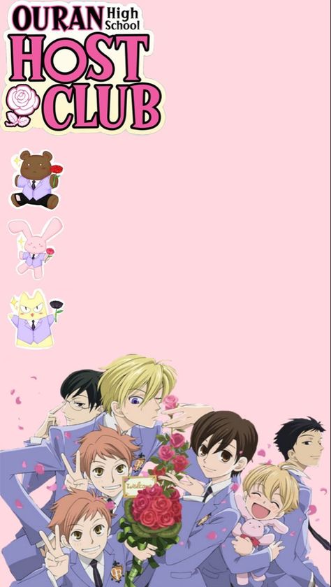 Anime wall paper Ohshc Wallpaper Iphone, Ouran Highschool Host Club Wallpaper, Ouran Host Club Wallpaper, Fall Ghost Wallpaper, Ouran High School Host Club Wallpaper, Ohshc Wallpaper, Host Club Wallpaper, Anime Challenge, Ouran Academy