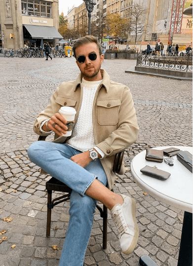 Cream Jacket Outfit, Minimalist Outfit Men, Zara Men Outfits, Beige Jeans Outfit, Outfits Joggers, New York Winter Outfit, One Dapper Street, Jordans Outfits, Outfits Jordans