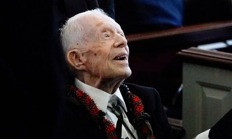 Jimmy Carter has voted in presidential election, representatives confirm Rosalynn Carter, Carter Family, Presidential Libraries, John Brown, Hospice Care, Jimmy Carter, Life Care, Ronald Reagan, Hawaiian Flowers