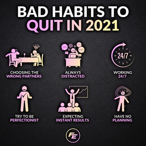 Quit these bad habits before it ruins your life Habits To Quit, Bad Habits, Daily Reminder, How To Plan, Ruins