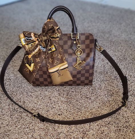 Speedy 20 Bandouliere, Scarf On Bag, Speedy 25 Bandouliere, Speedy Bandoulière 25, Me Bag, Louis Vuitton Speedy Bandouliere, Lv Neverfull, Louis Vuitton Speedy 25, Pretty Accessories