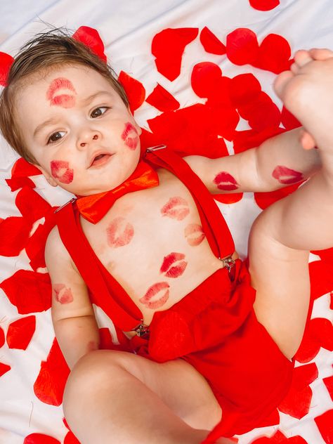 6 Month Old Valentines Baby Pictures, Valentine Baby Boy Photo Shoot, Valentines Day Photoshoot Kids, Valentine’s Day Baby Photos, 2 Month Old Valentine Pictures, Valentine Cake Smash, Valentines Photoshoot Baby, Toddler Valentines Photoshoot, Valentines Day Kids Photoshoot