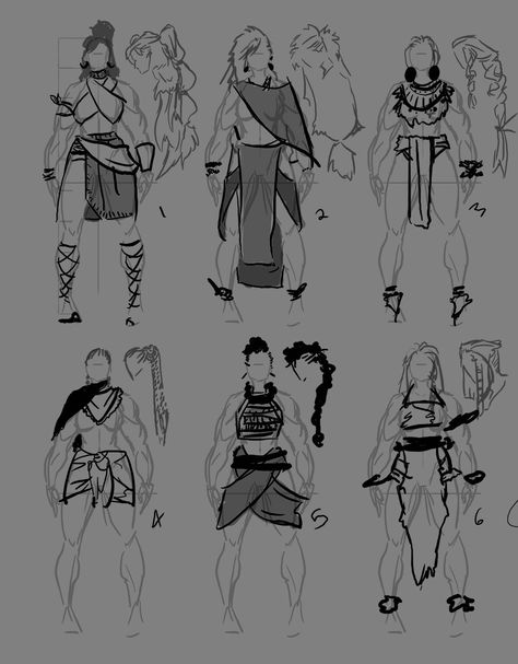 Dnd Barbarian Tattoo, Barbarian Woman Outfit, Barbarian Dnd Outfit, Female Barbarian Outfit, Barbarian Outfit Woman, Barbarian Dnd Art, Barbarian Pose Reference, Barbarian Hairstyles, Elf Barbarian Female