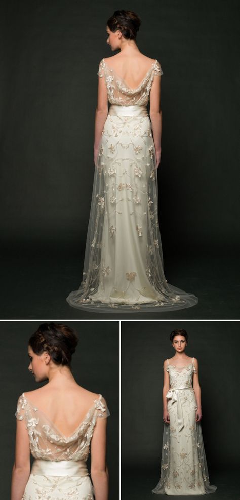 wedding dress trends – wedding dresses with beautiful backs from fall 2014 bridal market | via junebugweddings.com Wedding Dress Gallery, Lela Rose, A Wedding Dress, Wedding Dress Trends, Fall Wedding Dresses, Wedding Dress Inspiration, Gorgeous Gowns, Fall 2014, Wedding Attire